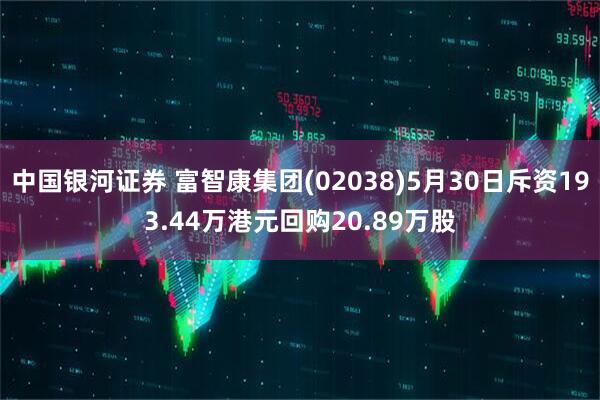 中国银河证券 富智康集团(02038)5月30日斥资193.44万港元回购20.89万股